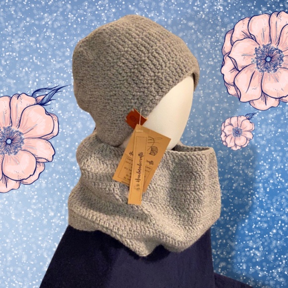 Chia Spice Hat and Cowl Set (Crochet) - Picture 3 of 5